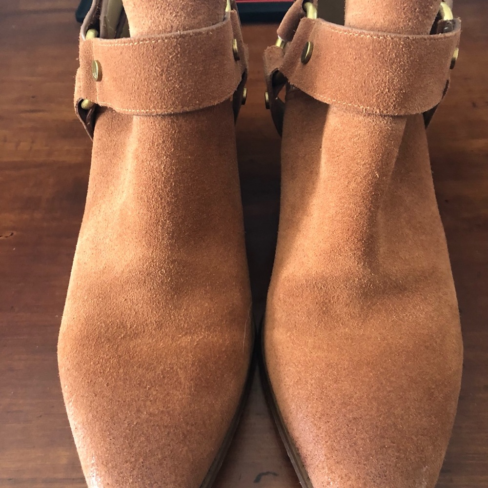 Michael Kors Suede Ankle Boots